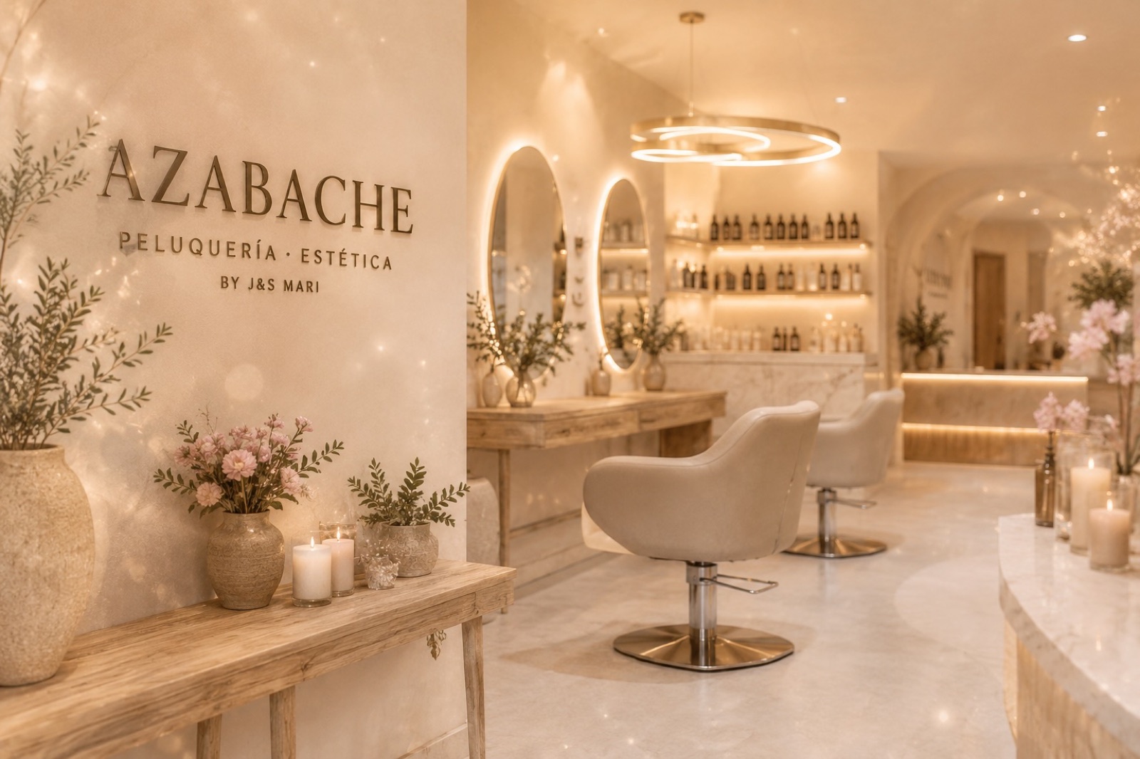 Recepcion calida del salon Azabache en Adeje